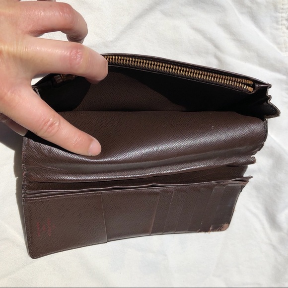 Louis Vuitton Damier Ebene Brazza Wallet - Picture 8 of 14